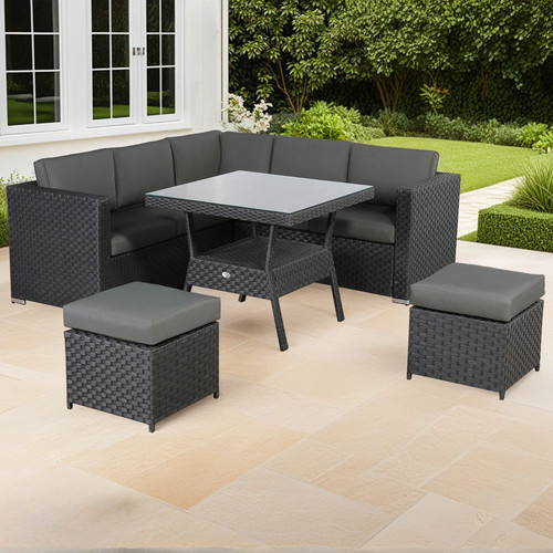 Club rattan compact - club, corner
