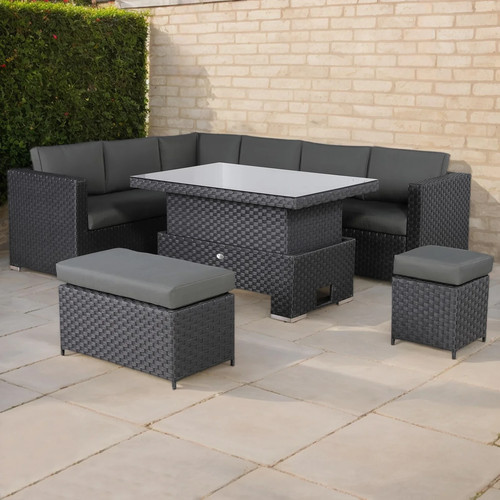 Club rattan modular - modular, corner